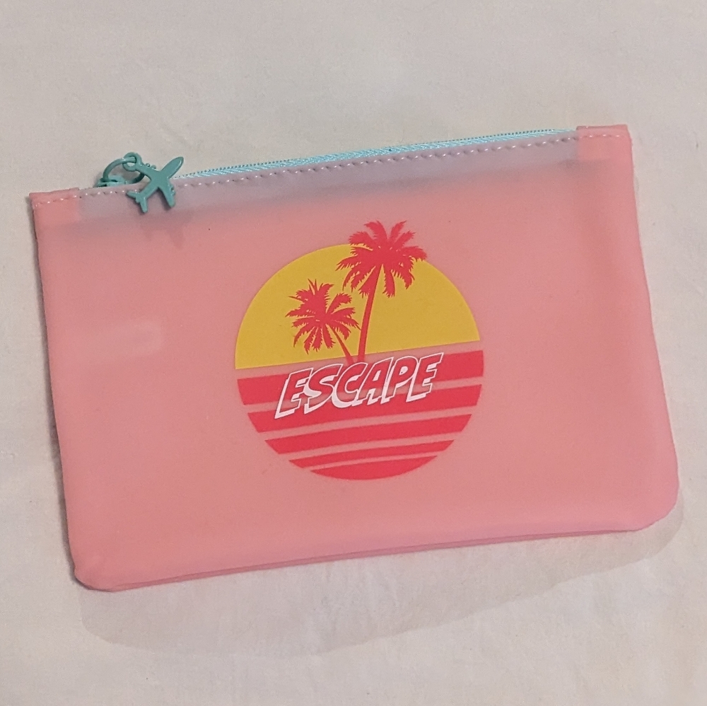 💥 Ipsy Escape Makeup Bag 6 3/4 x 4 3/4 in